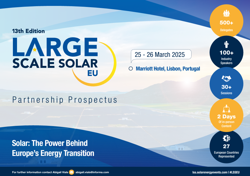 Large Scale Solar Europe 2025 Partnership Prospectus Large Scale Solar Europe 2025 Partnership Prospectus